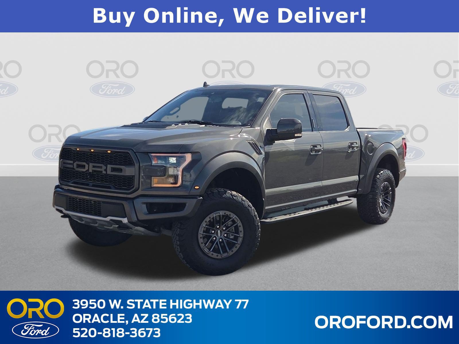 Certified 2020 Ford F150 Raptor w/ Equipment Group 802A Luxury