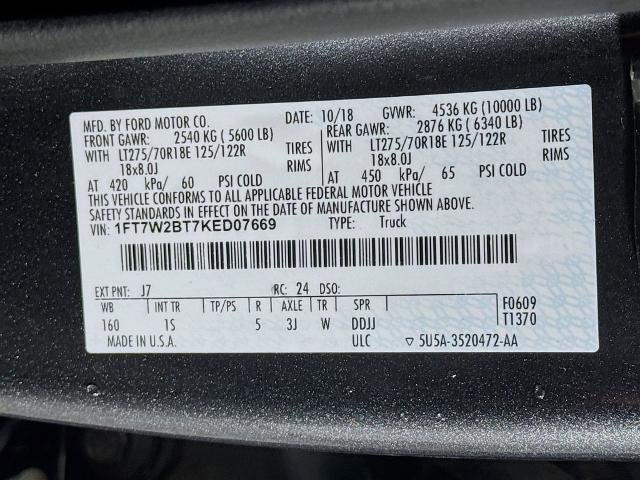 Certified 2019 Ford F250 XL w/ STX Appearance Package AWD/4WD image 29