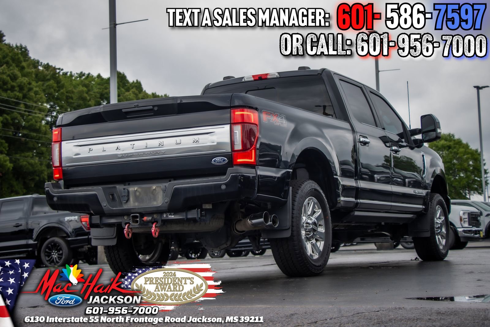 Certified 2022 Ford F250 Platinum w/ FX4 Off-Road Package AWD/4WD image 6