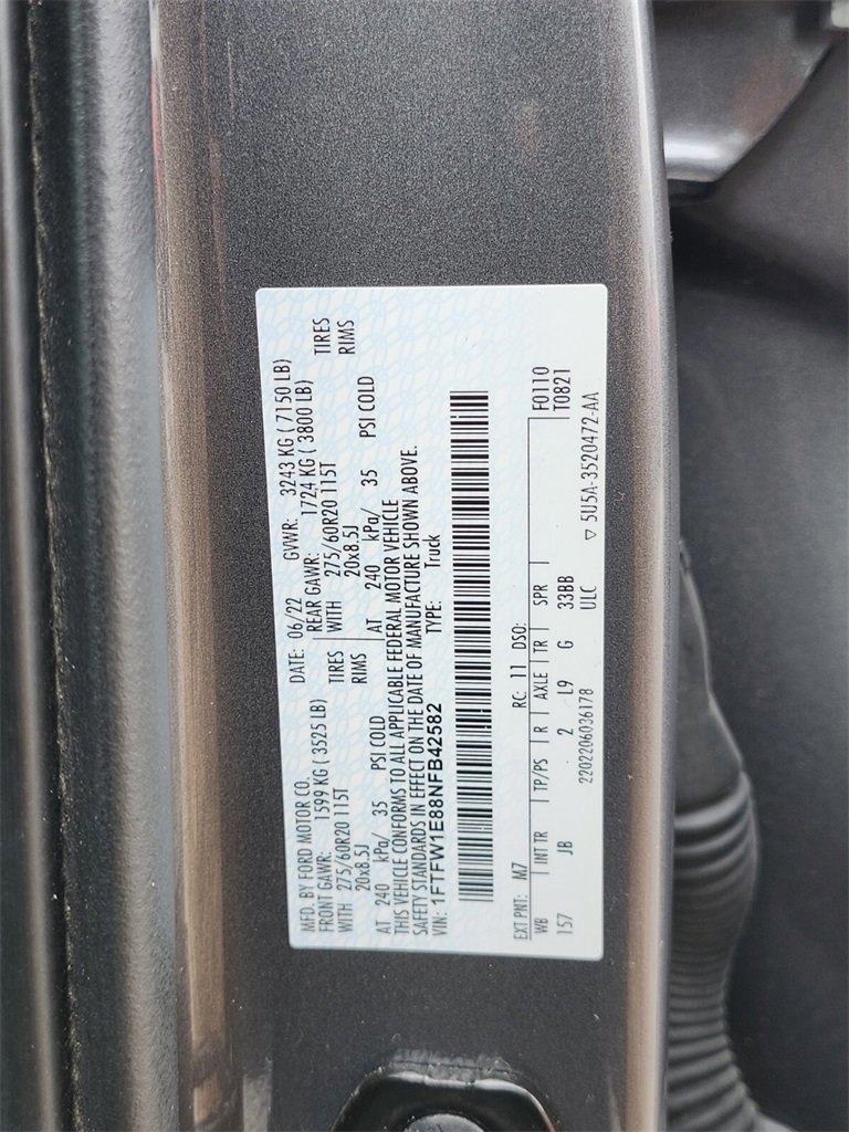 Certified 2022 Ford F150 XL w/ STX Appearance Package image 31