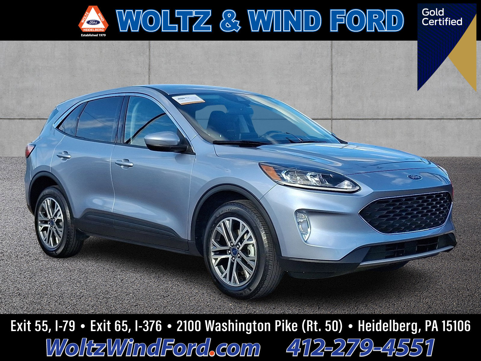 Certified 2022 Ford Escape SEL