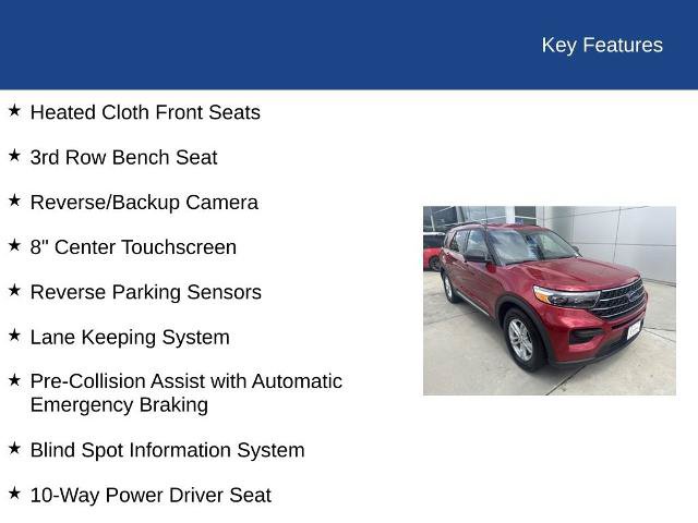 Certified 2020 Ford Explorer XLT w/ Comfort Package RWD image 31