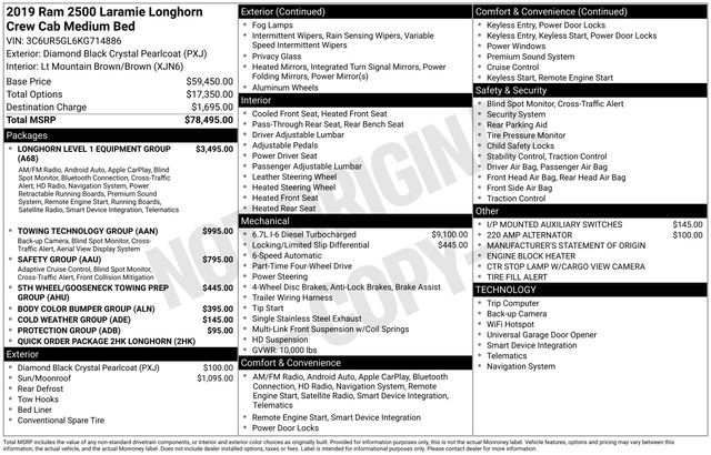 Used 2019 RAM 2500 Limited image 37