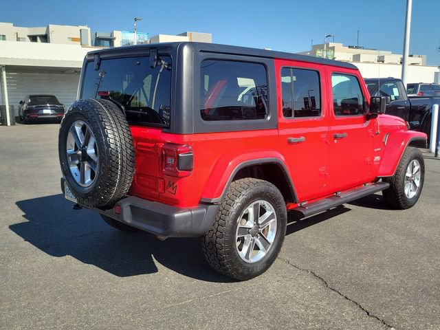Used 2020 Jeep Wrangler Unlimited Sahara AWD/4WD image 5