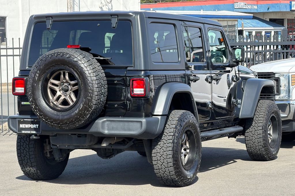 Used 2020 Jeep Wrangler Unlimited Sport S AWD/4WD image 3
