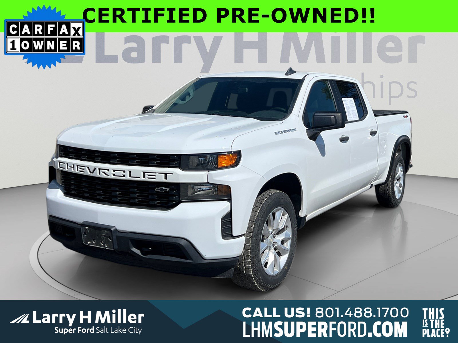 Used 2021 Chevrolet Silverado 1500 Custom w/ Safety Confidence Package