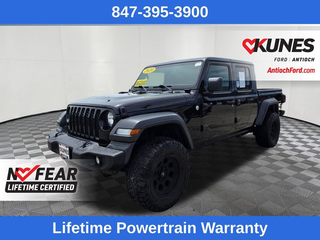 Used 2020 Jeep Gladiator Sport w/ Trailer Tow Package AWD/4WD image 3