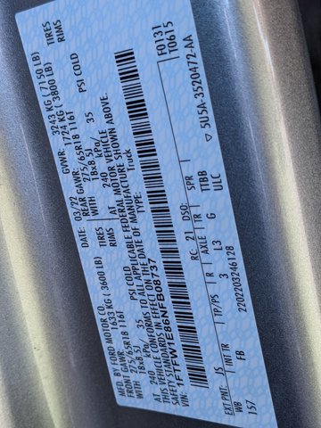 Certified 2022 Ford F150 XLT w/ Equipment Group 302A High image 40