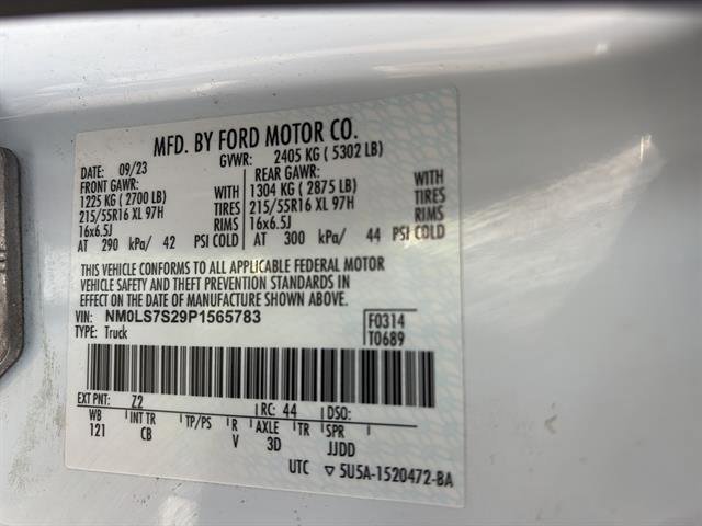 Certified 2023 Ford Transit Connect XL image 20