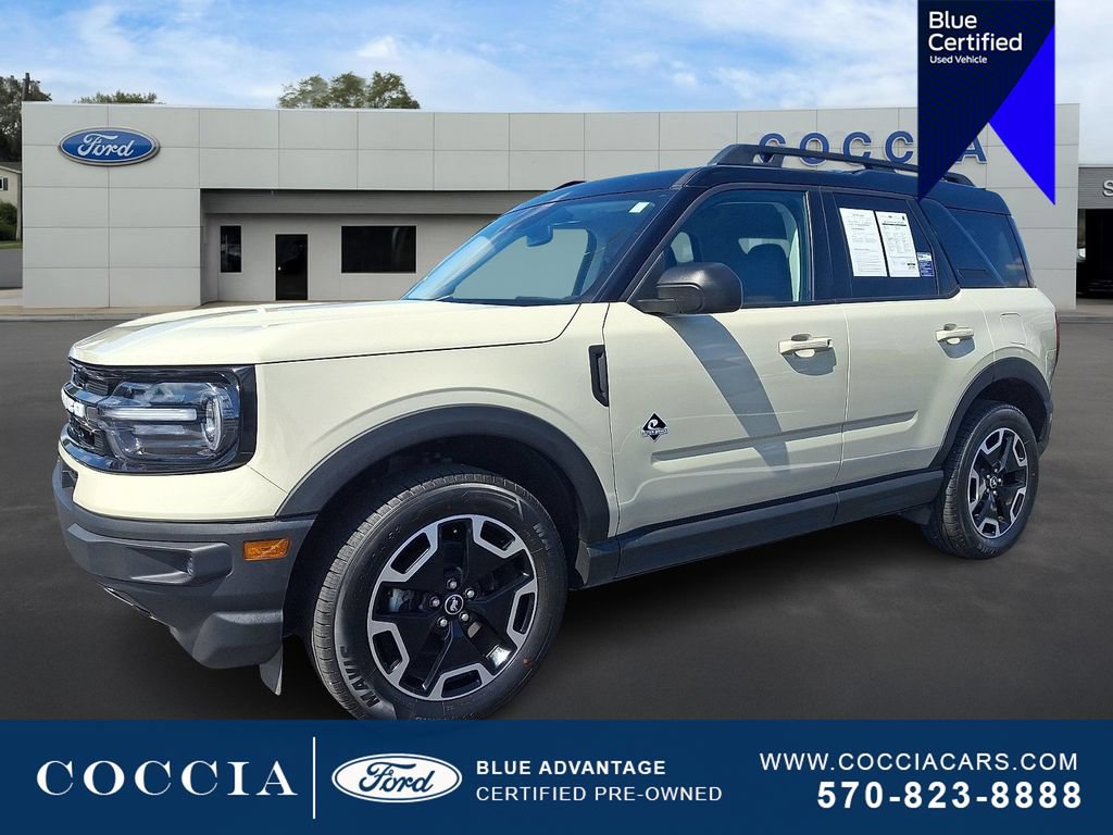 Certified 2024 Ford Bronco Sport Outer Banks w/ Tech Package