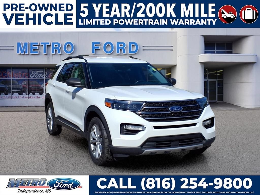 Certified 2022 Ford Explorer XLT w/ Equipment Group 202A