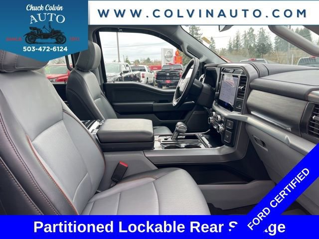 Certified 2025 Ford F150 Lariat w/ Equipment Group 502A High image 28