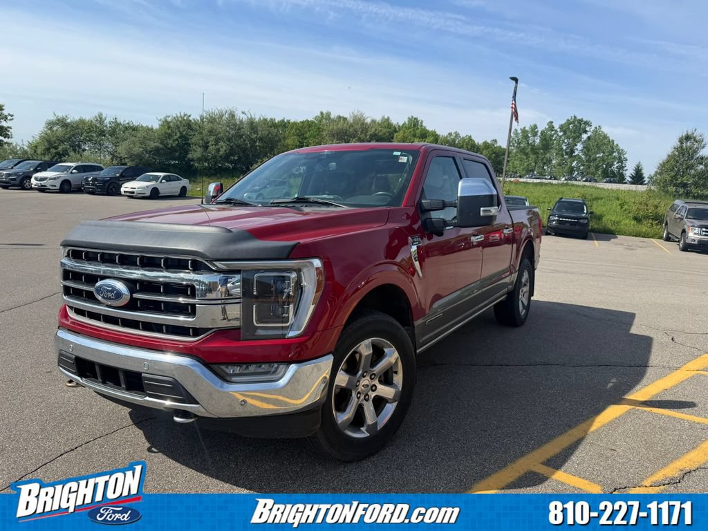 Certified 2021 Ford F150 Lariat w/ Equipment Group 502A High AWD/4WD image 3