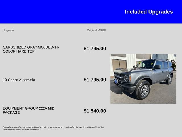 Certified 2025 Ford Bronco Big Bend AWD/4WD image 13