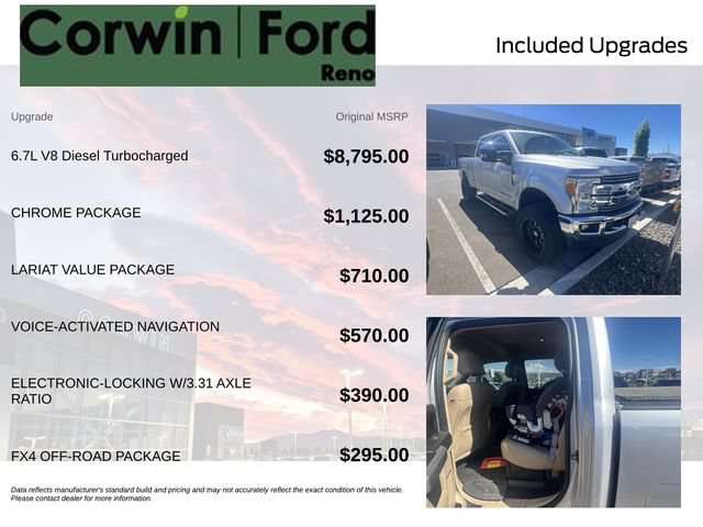Certified 2017 Ford F250 Lariat w/ Chrome Package AWD/4WD image 8