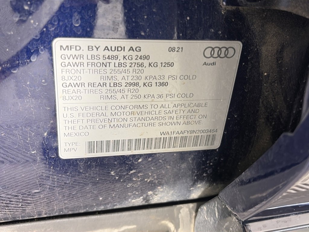 Used 2022 Audi Q5 2.0T Prestige image 9