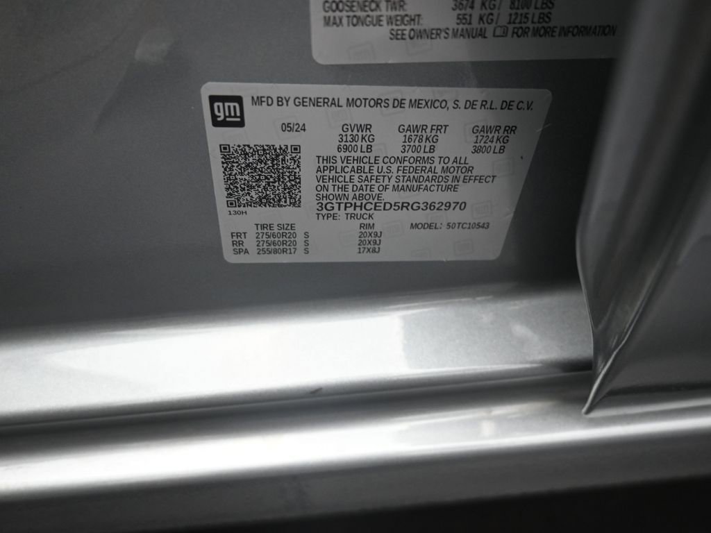 Used 2024 GMC Sierra 1500 Elevation w/ LPO, Elevation Black Package image 19