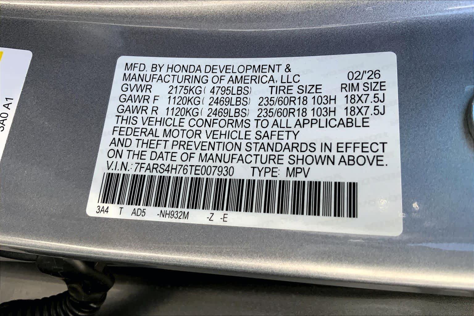 Used 2026 Honda CR-V EX-L image 34