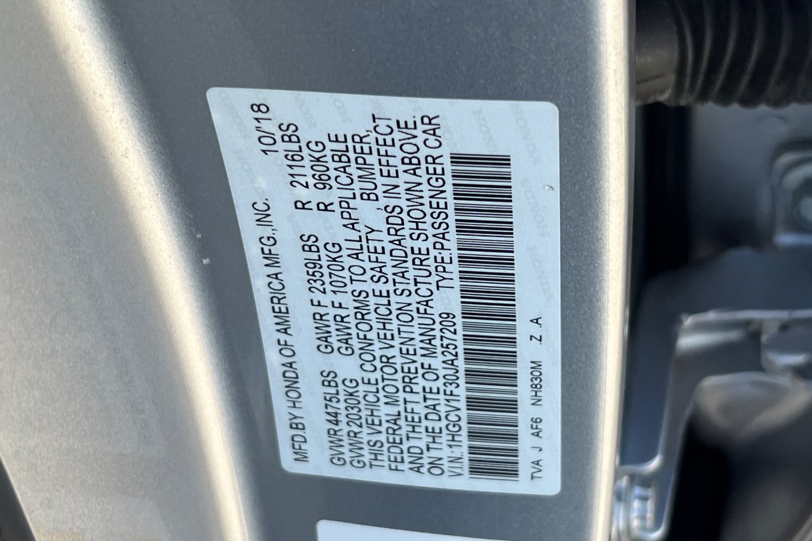Used 2018 Honda Accord Sport image 28