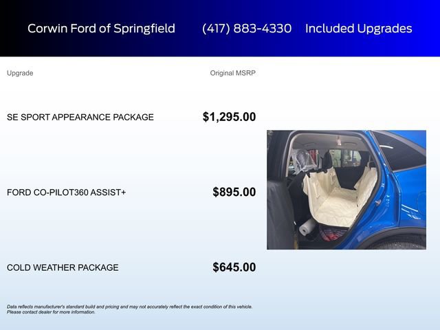 Certified 2021 Ford Escape SE w/ SE Sport Appearance Package image 4
