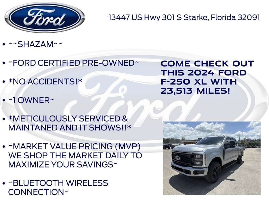 Certified 2024 Ford F250 XL w/ STX Appearance Package AWD/4WD image 6