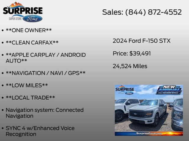 Certified 2024 Ford F150 STX AWD/4WD image 7