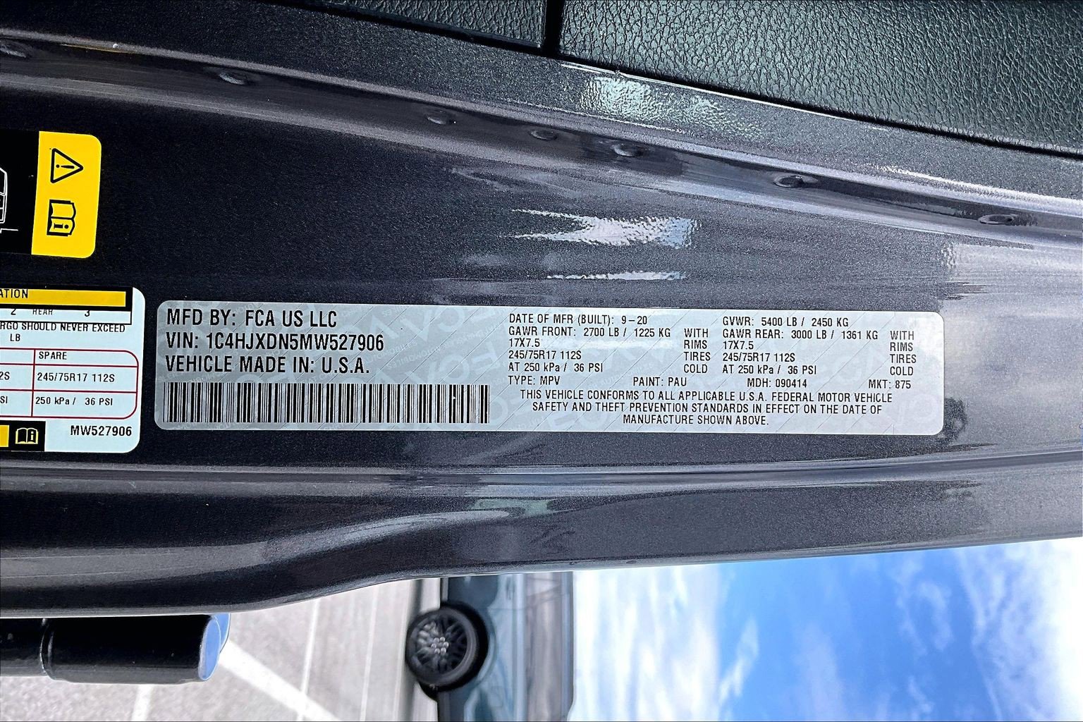 Used 2021 Jeep Wrangler Unlimited Sport AWD/4WD image 19
