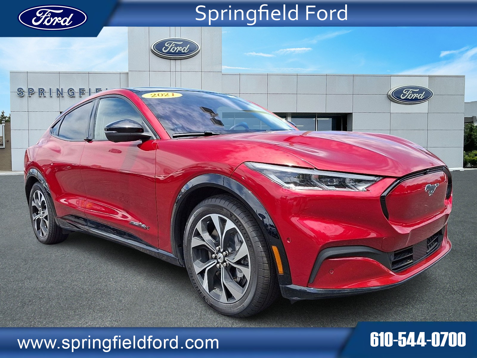 Certified 2021 Ford Mustang Mach-E Premium AWD/4WD image 1