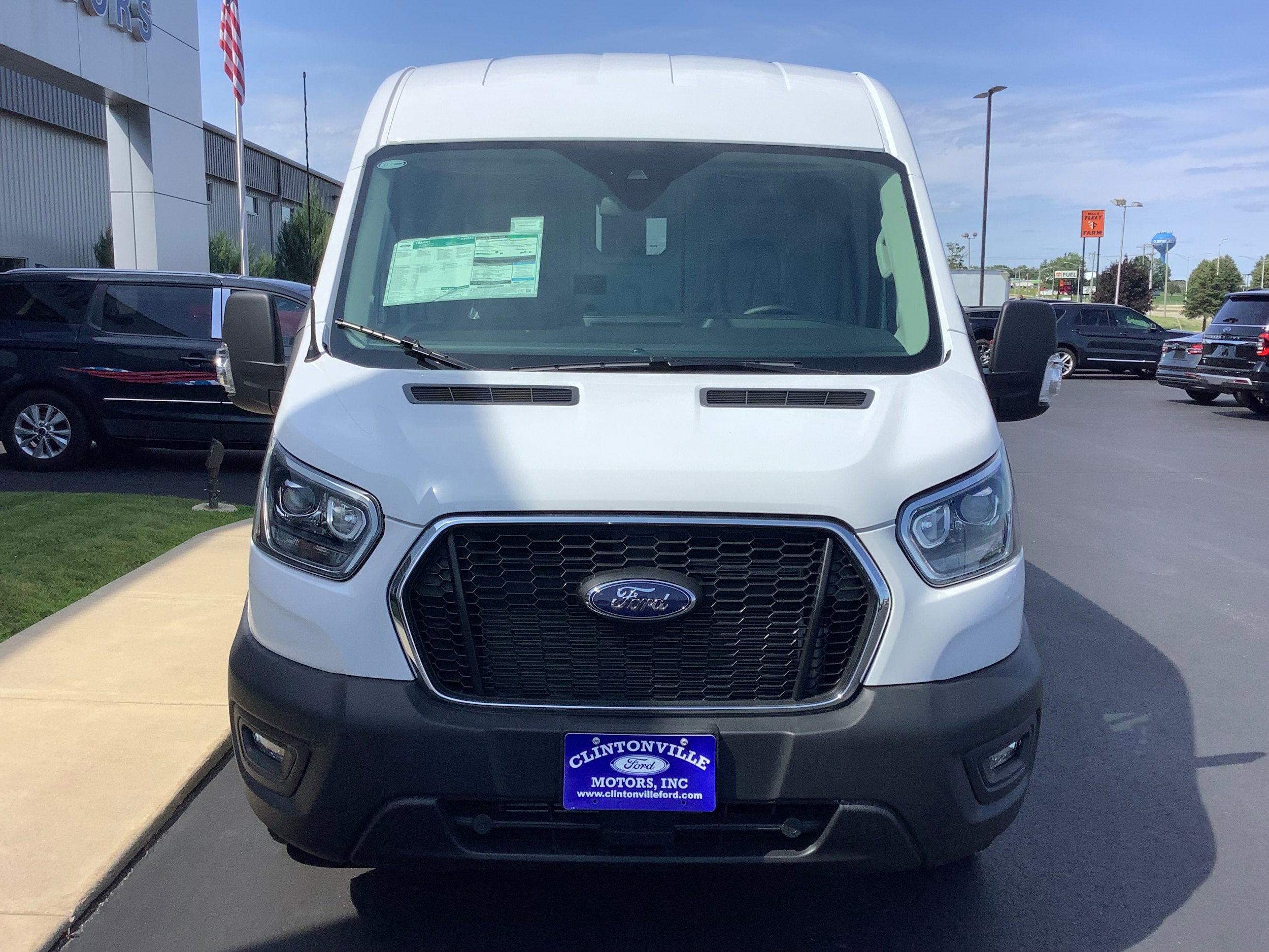 Certified 2024 Ford Transit 250 148 Medium Roof Extended AWD w/ Exterior Upgrade Package image 3