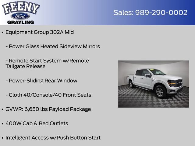 Certified 2024 Ford F150 XLT w/ Equipment Group 302A MID AWD/4WD image 12