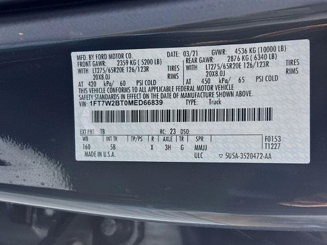 Certified 2021 Ford F250 Lariat w/ Chrome Package AWD/4WD image 32