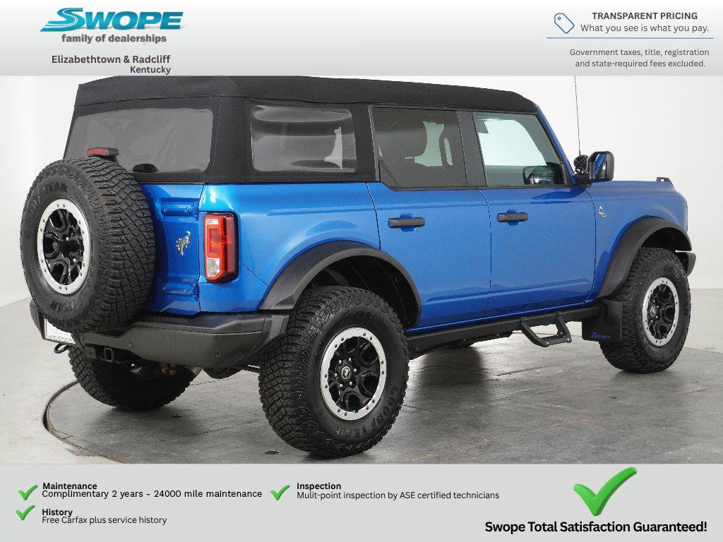 Certified 2023 Ford Bronco Black Diamond w/ Sasquatch Package AWD/4WD image 3