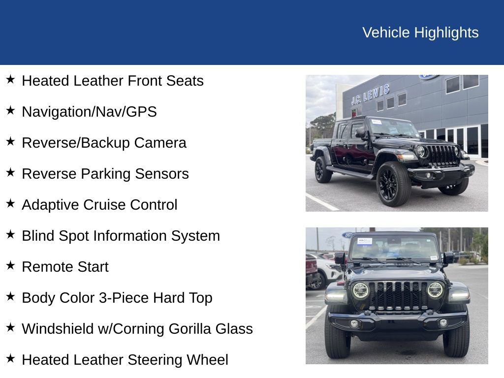 Used 2022 Jeep Gladiator Overland image 24