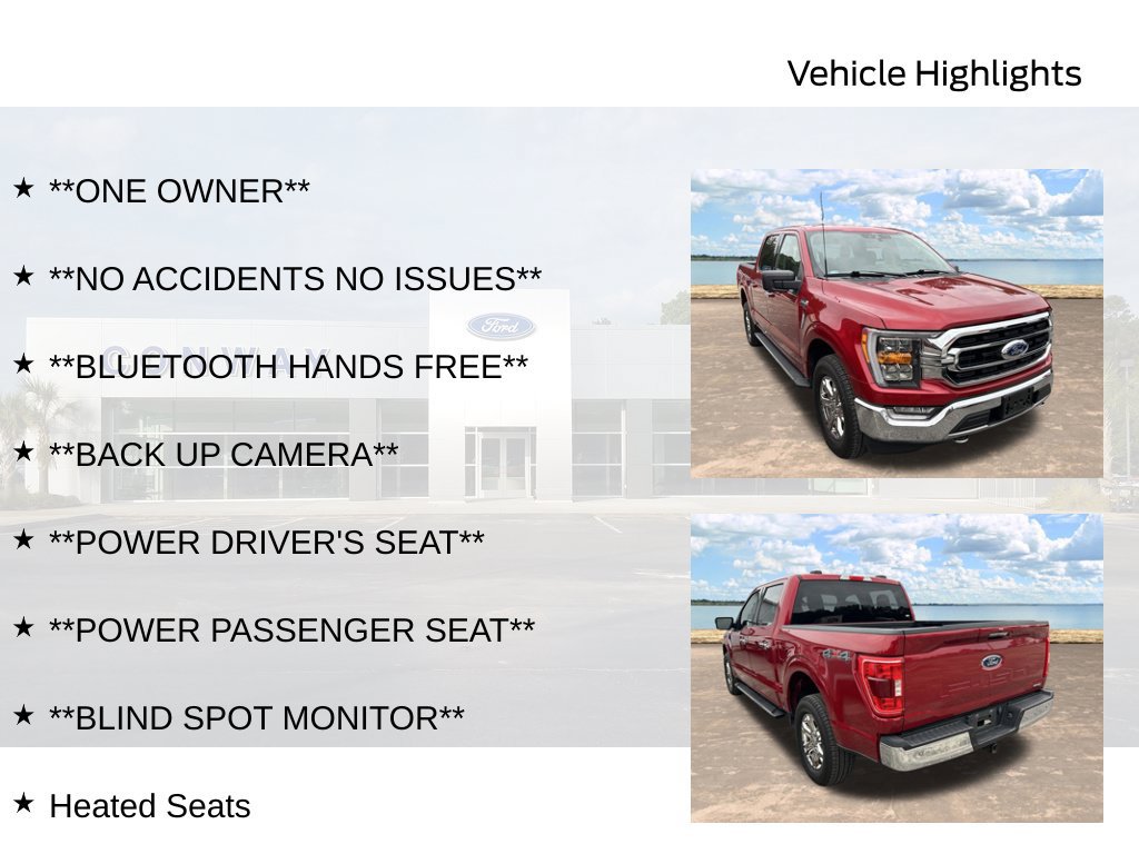 Certified 2021 Ford F150 XLT w/ Equipment Group 302A High AWD/4WD image 6