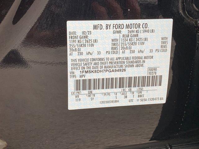 Certified 2023 Ford Explorer XLT w/ Equipment Group 202A image 32