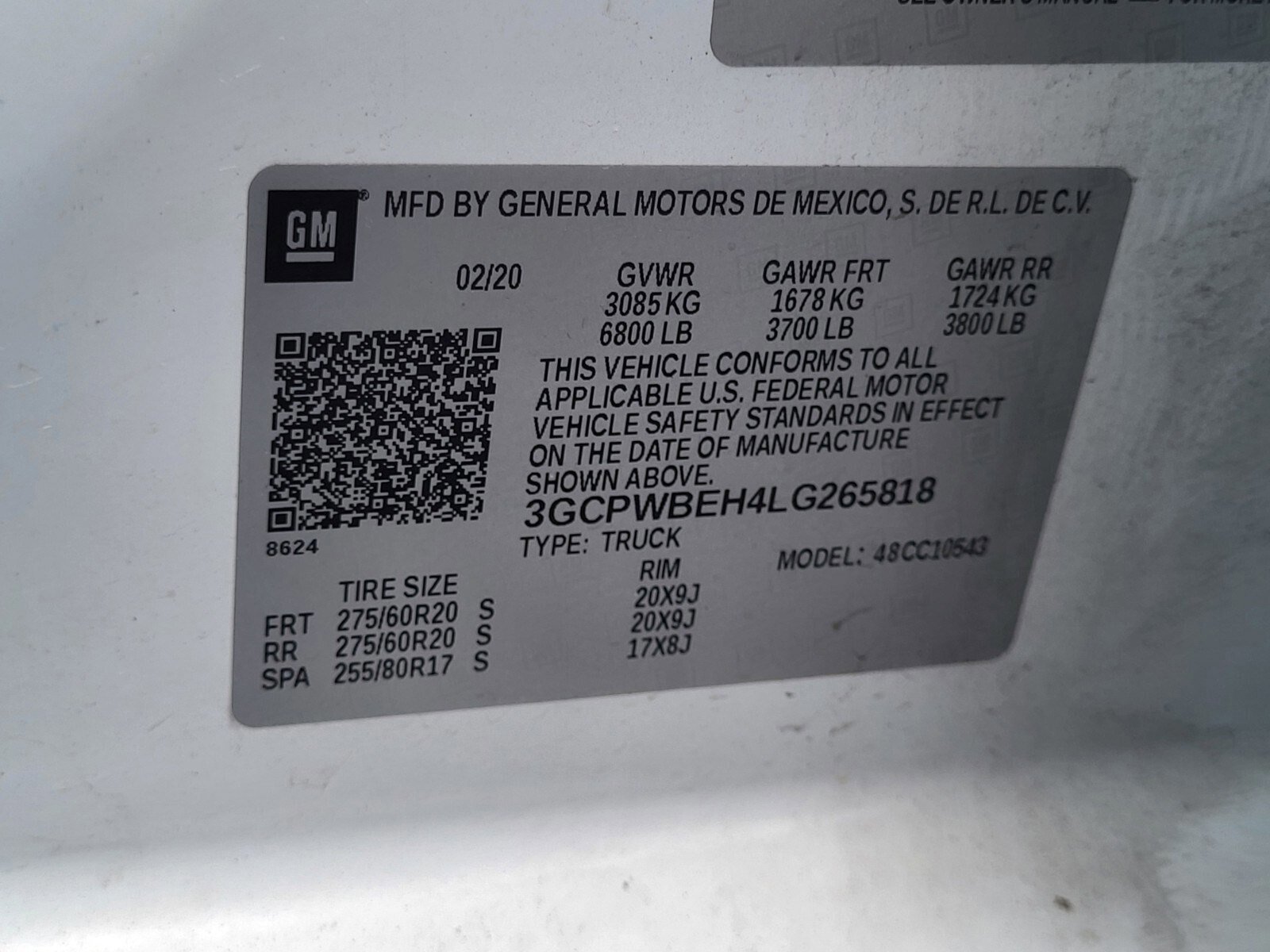 Used 2020 Chevrolet Silverado 1500 Custom w/ Infotainment Package image 32