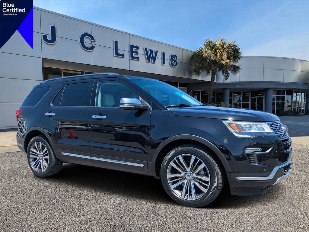 Certified 2019 Ford Explorer Platinum