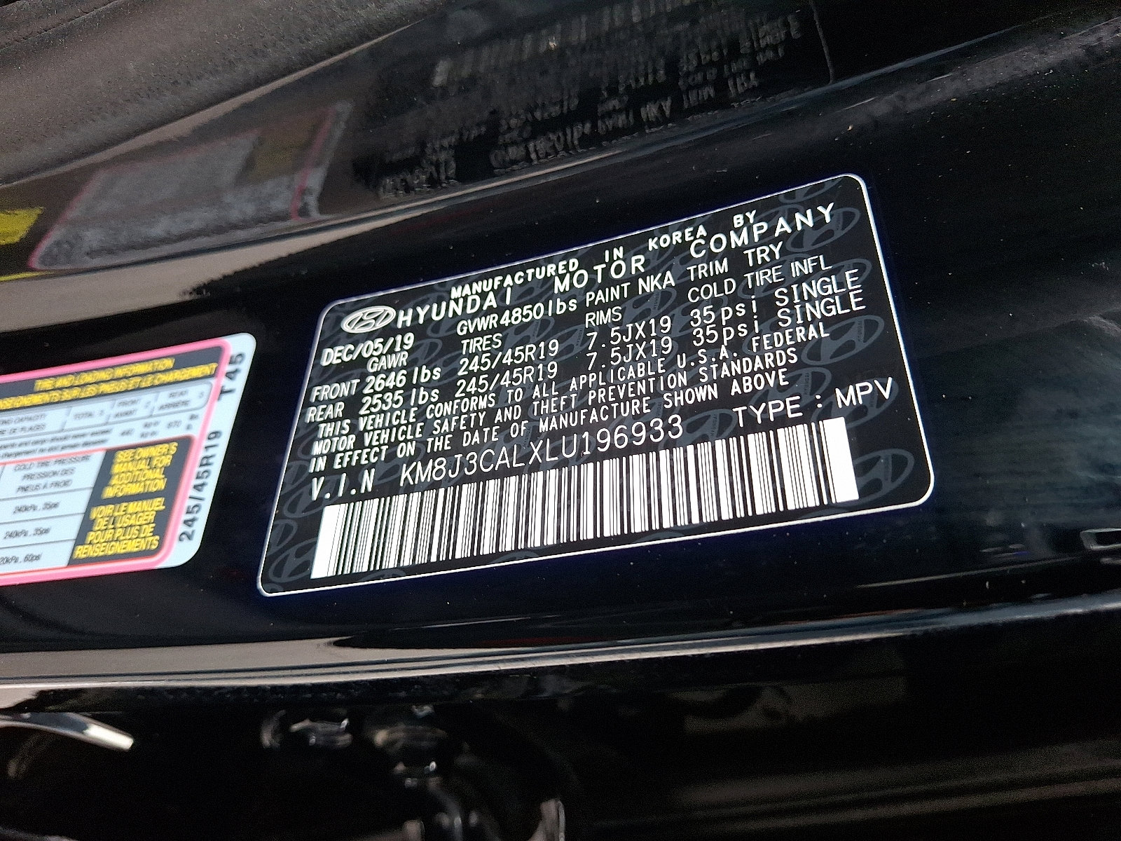 Used 2020 Hyundai Tucson Sport image 27