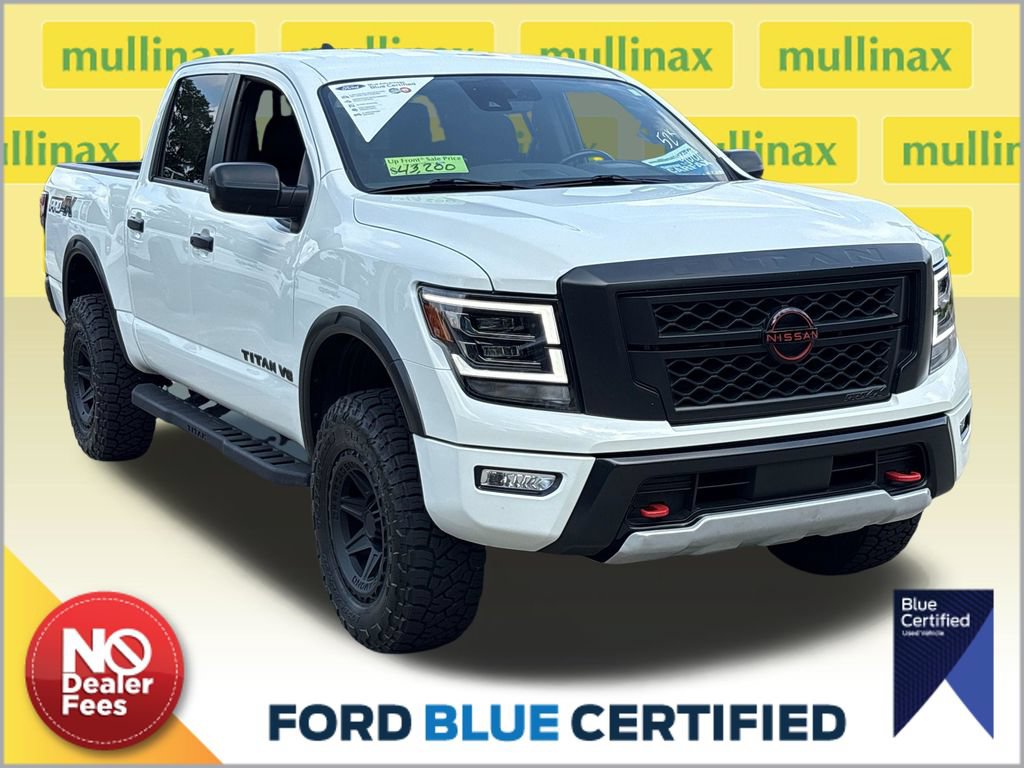 Used 2024 Nissan Titan PRO-4X w/ Off Road Protection Package AWD/4WD image 1