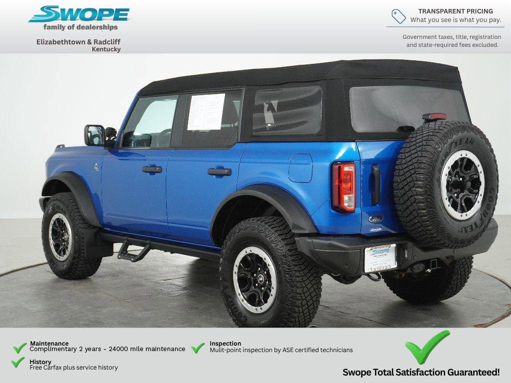 Certified 2023 Ford Bronco Black Diamond w/ Sasquatch Package AWD/4WD image 5