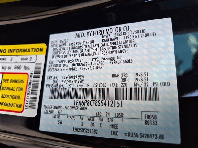 Certified 2025 Ford Mustang GT Premium RWD image 23
