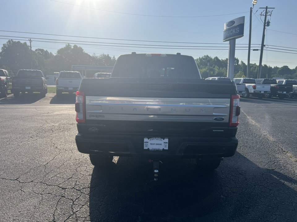 Certified 2022 Ford F150 Platinum w/ Equipment Group 701A High image 4