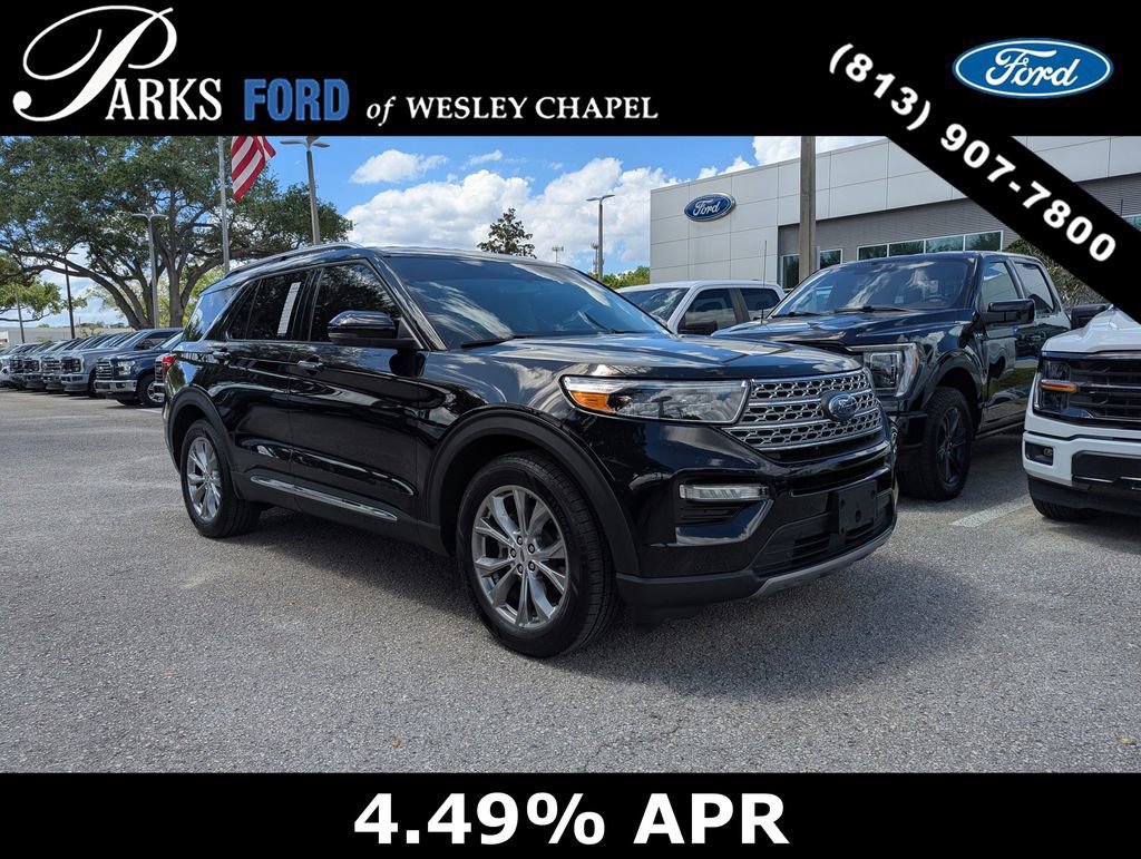 Certified 2022 Ford Explorer Limited w/ Equipment Group 301A