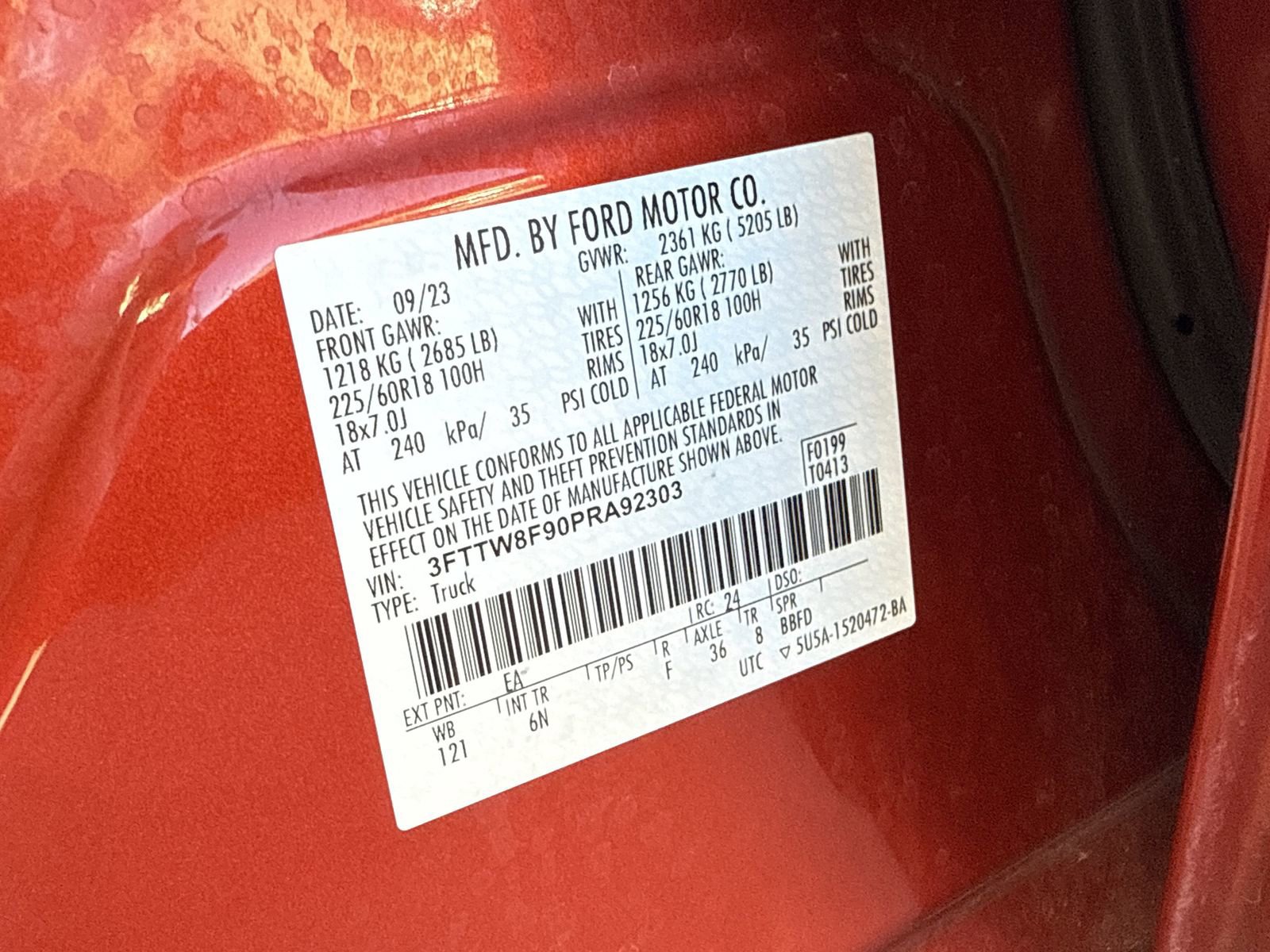 Certified 2023 Ford Maverick Lariat w/ Lariat Luxury Package image 31