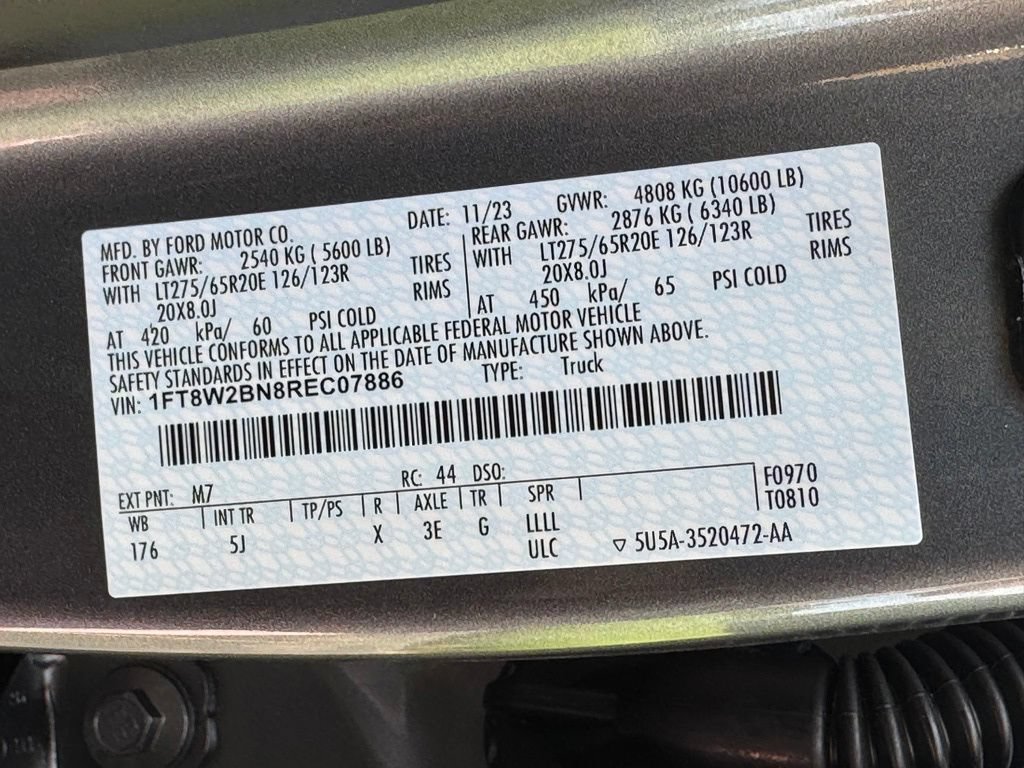 Certified 2024 Ford F250 Lariat w/ Black Appearance Package AWD/4WD image 51