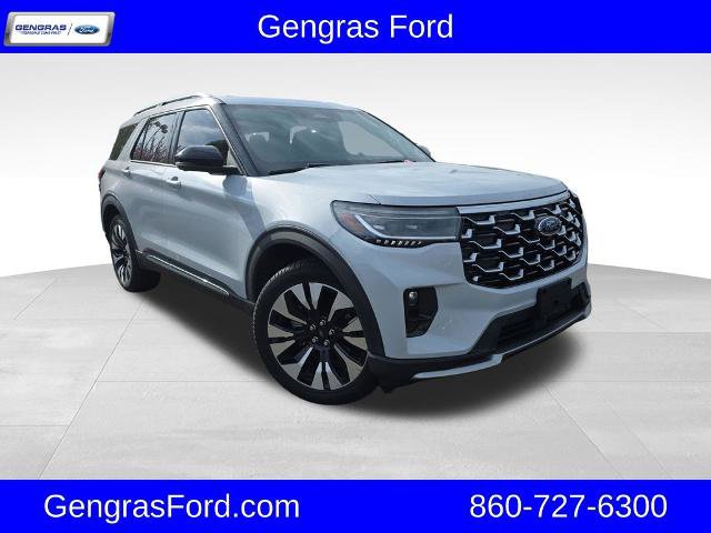 Certified 2025 Ford Explorer Platinum w/ LUX Leather Package