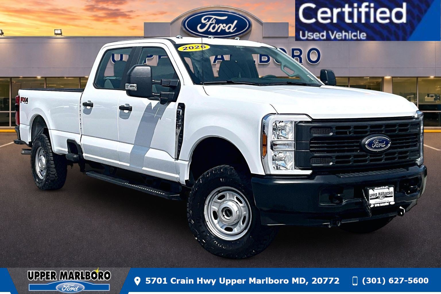 Certified 2026 Ford F350 XL w/ 360-Degree Camera Package