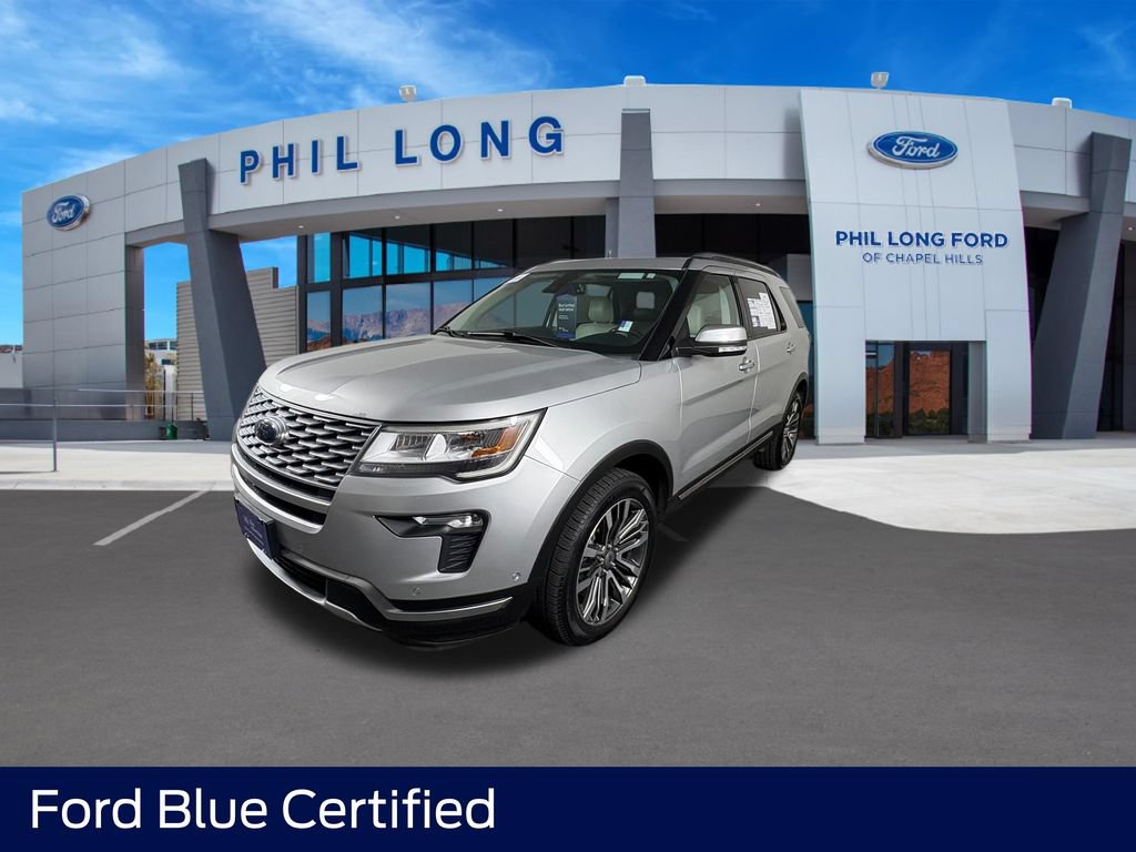 Certified 2018 Ford Explorer Platinum