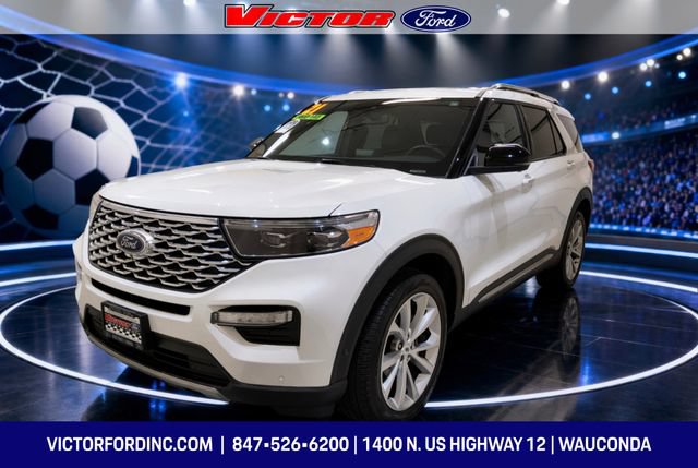 Certified 2021 Ford Explorer Platinum w/ Equipment Group 601A
