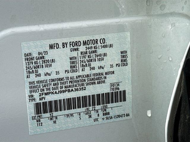 Certified 2023 Ford Edge SEL AWD/4WD image 22